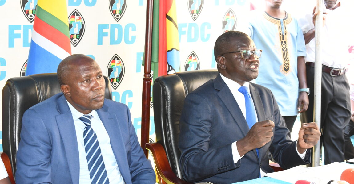 STATEMENT BY THE FDC PRESIDENT ABOUT CURRENT EVENTS IN THE PARTY